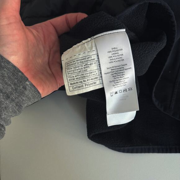 Eddie Bauer Mens Black Emberlite Hybrid Jacket Size XL - Picture 5 of 5